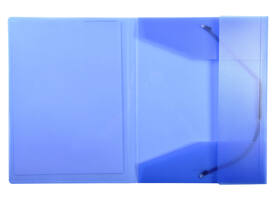Elastomap Exacompta Kreacover A4 3 kleppen PP assorti