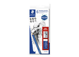 Potlodenset Staedtler Design Journey gratis gum en puntenslijper 6st