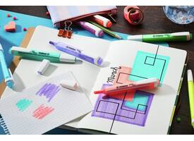 Markeerstift STABILO Swing cool 275/8 Wow assorti etui à 8 stuks