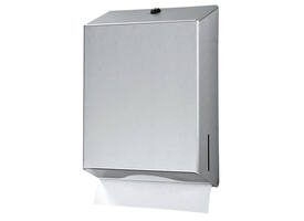 Handdoekdispenser Euro Products universeel groot zilver 438190
