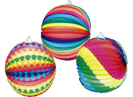 Bol-lampion 23cm assorti