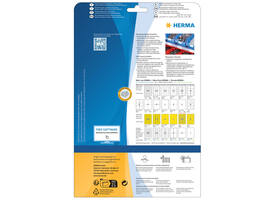 Etiket HERMA 4697 105x148mm weerbestendig wit 100 stuks
