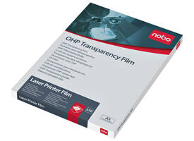 Overheadprojector transparanten Nobo voor laserprinters 50 stuks