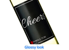 Etiket HERMA flessen 8882 90x120mm A4 glossy wit 40 stuks