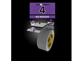 Duct tape Scotch Extremium no residue 18.2mx48mm grijs