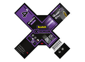 Duct tape Scotch Extremium no residue 18.2mx48mm grijs