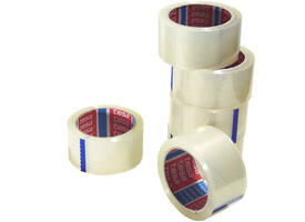 Verpakkingstape Tesa 50mmx66m PP transparant