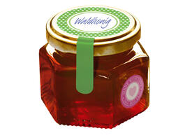 Etiket HERMA 15446 keuken new look rood