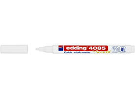 Krijtstift edding 4085 by Securit rond 1-2mm wit