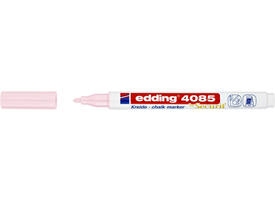 Krijtstift edding 4085 by Securit rond 1-2mm pastel roze