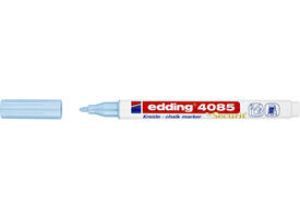 Krijtstift edding 4085 by Securit rond 1-2mm pastel blauw