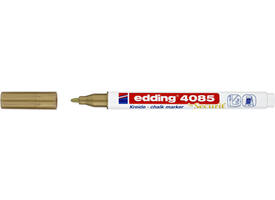 Krijtstift edding 4085 by Securit rond 1-2mm goud