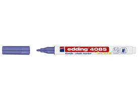 Krijtstift edding 4085 by Securit rond 1-2mm metallic violet
