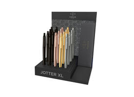 Balpen Parker Jotter XL Monochrome assorti medium 20 stuks