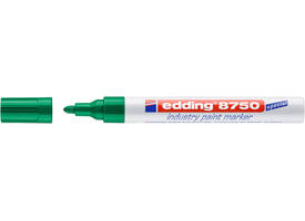 Paintmarker edding 8750 industrie  2-4mm groen