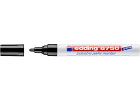 Paintmarker edding 8750 industrie 2-4mm zwart