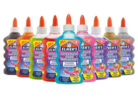 Kinderlijm Elmer's glitter zwart