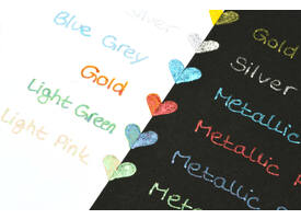 Gelschrijver Pentel K110 Dual medium metallic assorti 8 kleuren
