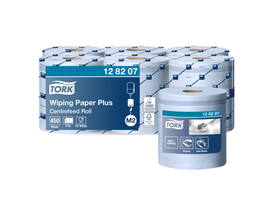 Poetspapier Tork M2 Plus Advanced 2-laags 158m blauw 128207