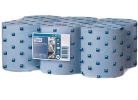 Poetspapier Tork M2 Plus Advanced 2-laags 158m blauw 128207