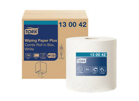 Poetspapier Tork W2 Plus Premium 2-laags 750 vel wit 130042