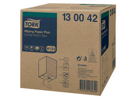 Poetspapier Tork W2 Plus Premium 2-laags 750 vel wit 130042