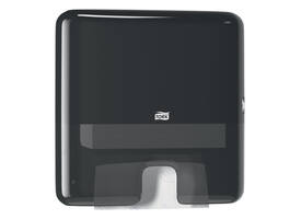 Handdoekdispenser Tork H2 Elevation Xpress klein zwart 552108