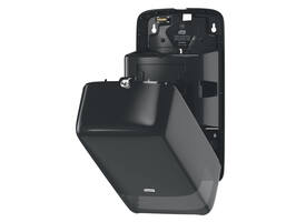 Toiletpapierdispenser Tork T6 Elevation medium duo zwart 557508