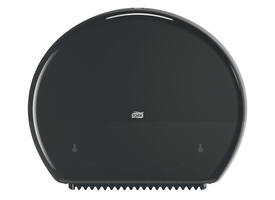 Toiletpapierdispenser Tork T1 Elevation jumbo zwart 554008