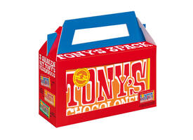 Chocolade Tony's Chocolonely  Rainbowpack Classic 3 repen à 180gr