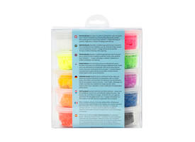Klei Foam Clay basic 10 x 35gr 10 kleuren