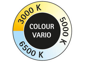 Bureaulamp MAUL Pearly LED voet dimbaar colour vario zwart