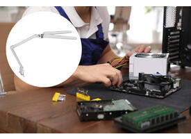 Werkpleklamp MAUL Craft duo LED tafelklem dimbaar wit