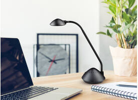Bureaulamp MAUL Arc LED zwart