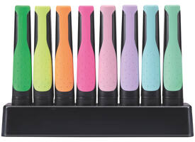 Markeerstift STABILO GREEN BOSS 6070/8 pastel assorti deskset à 8st