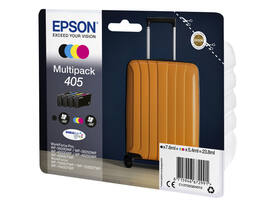 Inktcartridge Epson 405 T05G64 zwart + 3 kleuren
