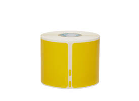 Etiket Dymo LabelWriter naamkaart 54x101mm 1 rol á 220 stuks geel