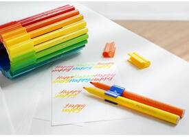 Kleurstiften Faber-Castell Connector assorti koffer à 60 stuks