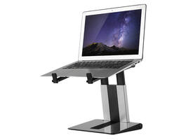 Laptopstandaard Neomounts NSLS200 opvouwbaar zwart zilver