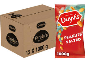 Pinda Duyvis gezouten zak1000 gram