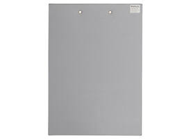 Klembord MAUL A4 staand PVC zilvergrijs