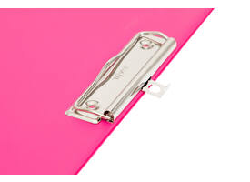 Klembord MAUL A4 staand PVC neon roze