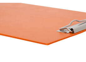 Klembord MAUL A4 staand PVC neon oranje