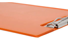 Klembordmap MAUL A4 staand met penlus PVC neon oranje