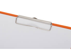 Klembordmap MAUL A4 staand met penlus PVC neon oranje