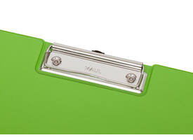 Klembordmap MAUL A4 staand met penlus PVC neon groen