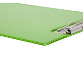 Klembordmap MAUL A4 staand met penlus PVC neon groen