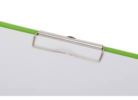 Klembordmap MAUL A4 staand met penlus PVC neon groen
