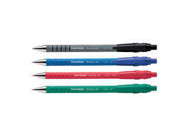 Balpen Paper Mate Flexgrip Ultra medium assorti blister 3+1 gratis
