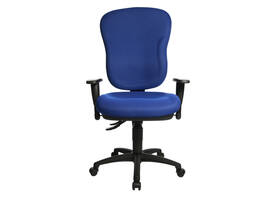 Bureaustoel Topstar Wellpoint 30 SY blauw